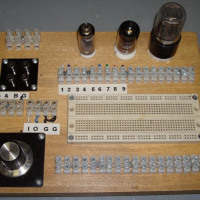 Vacuum tube prototyping board