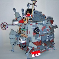 Howl’s Moving Castle in Lego