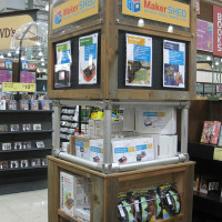 Maker Shed kiosks at Fry’s