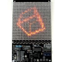 In the Maker Shed: Peggy 2 LED display kit