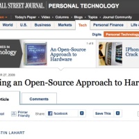 Taking an open source approach to hardware…