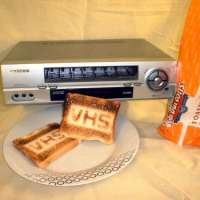 VCR toaster