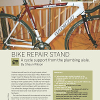 Weekend Project: Bike Repair Stand (PDF)