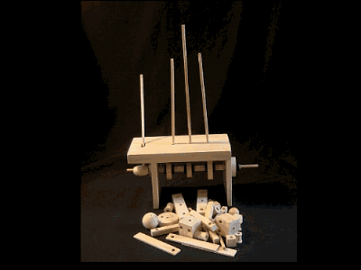 In the Maker Shed: Designing Automata kit