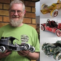 Model cars from cans…