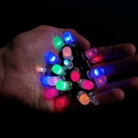 UPDATED: LED Throwies – “Invented at Thinkgeek” ?