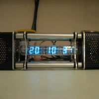 Sweet vacuum tube clock build