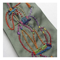 Madrigal Embroidery’s Embellished Ties