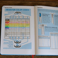 Maker’s Notebook resistor code chart mod