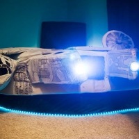 Millenium Falcon bed gets comfy in less than twelve parsecs