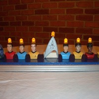 Star Trek Pez LED menorah