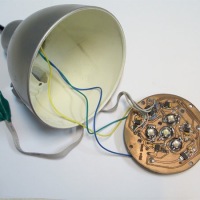 Color temp tunable lamp prototype