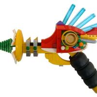 Xmas-themed Lego ray gun