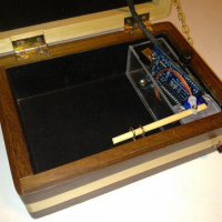 Morse code puzzle box