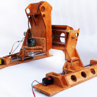 Portable wooden CNC machine