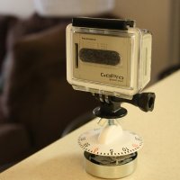 Panning time lapse using a kitchen timer