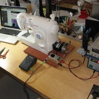 Upgrading a sewing machine