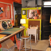 Paul Overton’s craft space