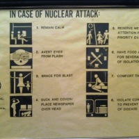 Awesome/morbid Cold War era Civil Defense poster