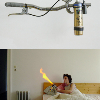 Anti-flamethrower mosquito