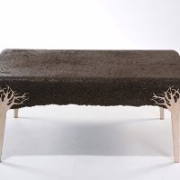 Making furniture with sawdust