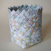 Weave a Road Map Basket