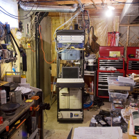 Grant Hutchinson’s workshop slash server room