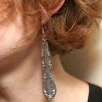 Intern’s Corner: How to Make “Silverwear” Earrings