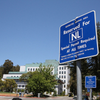 UC Berkeley has “Nobel Laureate Only” parking spaces