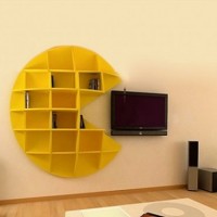 Pac-Man shelves