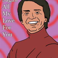 Scientist Valentine’s Day Cards