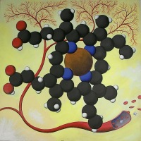 Paintings of molecules