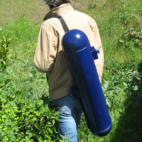 Backpack hydroelectric plant