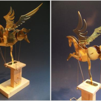 Words Fail:  Brass Pegasus automaton