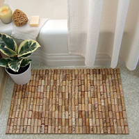 How-To: Wine cork bath mat