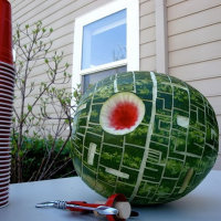 Death Star watermelon