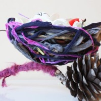 How-To: Bird’s Nest From Recycled Materials