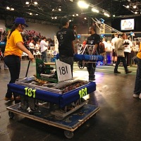 FIRST Robotics expo NYC