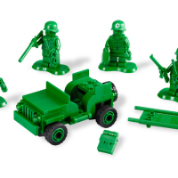 Lego’s take on classic green army men