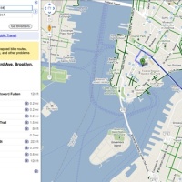 Biking directions added to Google Maps