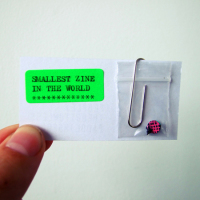 Smallest zine in the world