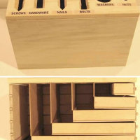 Hardware sorting box