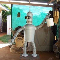 Full size Bender replica