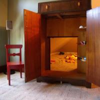 Secret Playroom Access Through Armoire