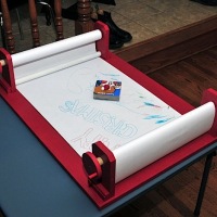 Doodle Desk is exquisite drawing surface for toddler