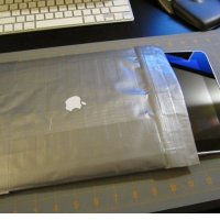 Duct tape iPad sleeve