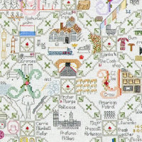 Woman’s Life Story Told in Intricate Hand-Stitched Tapestry