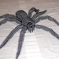 Eeek! Giant Lego spider!