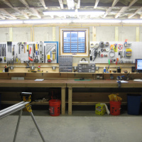 Dual-purpose workbench