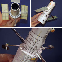 How-To:  Build a model Hubble Space Telescope